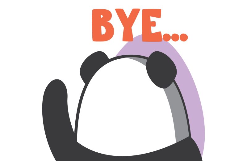 Bye-bye panda